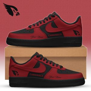 Arizona Cardinals | Premium NFL Special Black in Black Limited Edition Shoes AF1