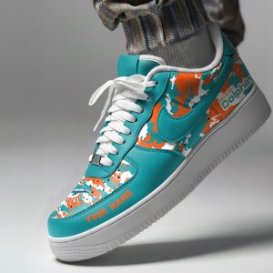Miami Dolphins | NFL Camo Limited Edition AF1 Shoes