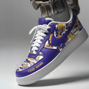 Baltimore Ravens | NFL Camo Limited Edition AF1 Shoes