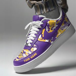 Minnesota Vikings | NFL Camo Limited Edition AF1 Shoes