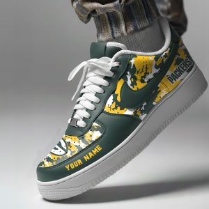 Green Bay Packers | NFL Camo Limited Edition AF1 Shoes